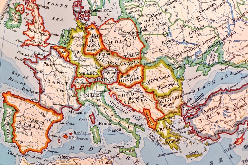 Vintage World Map